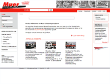 Tablet Screenshot of muer-4x4.de